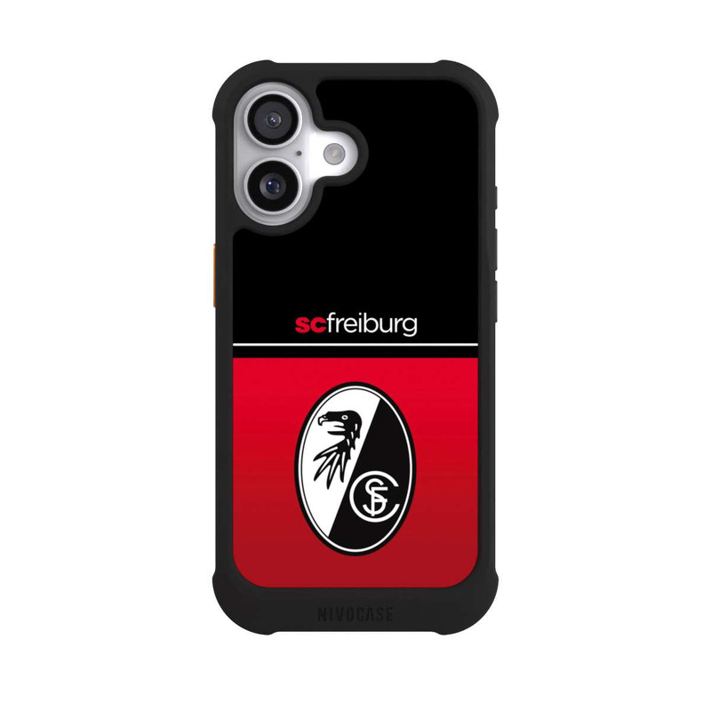 iPhone 17 NIVOmax SC Freiburg - Schwarz Rot