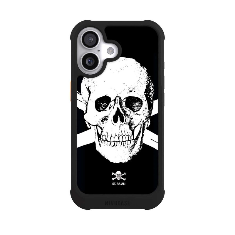 iPhone 17 NIVOmax FC St.Pauli CloseupSkull
