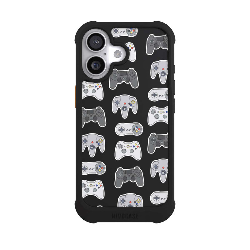 iPhone 17 NIVOmax Controller Pattern transparent