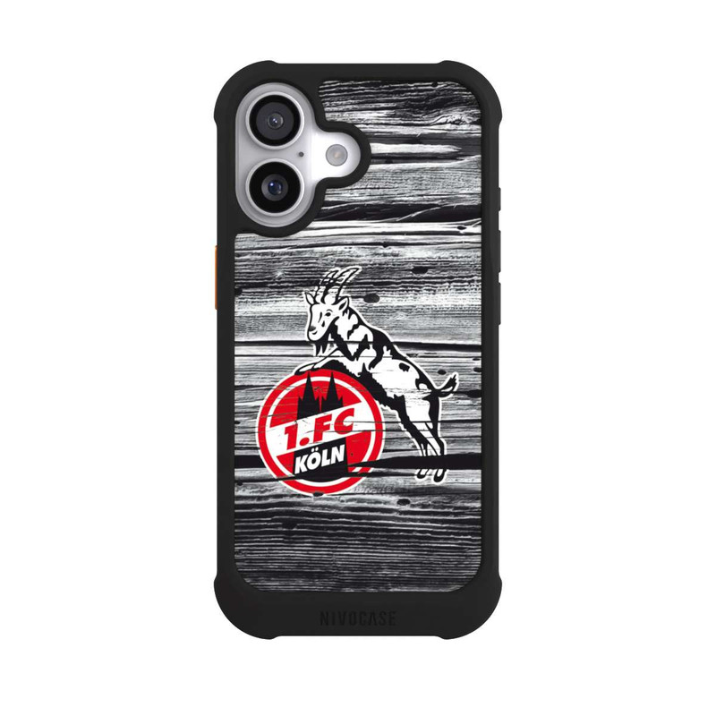 iPhone 17 NIVOmax Wooden Grunge 1.FC Köln