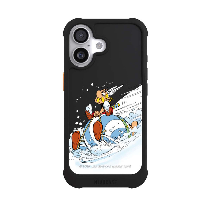 iPhone 17 NIVOmax Astérix & Obélix Luge Transparent