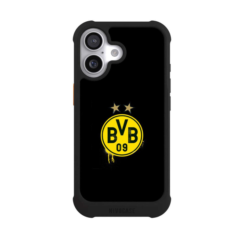 iPhone 17 NIVOmax Spraylogo 2 Sterne - BVB