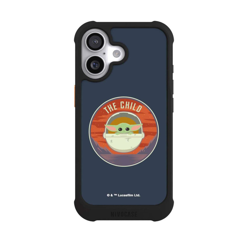 iPhone 17 NIVOmax The Child Badge bleu