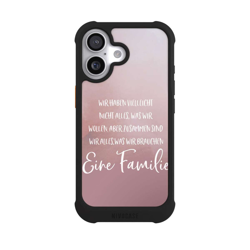 iPhone 17 NIVOmax Eine Familie Altrosa