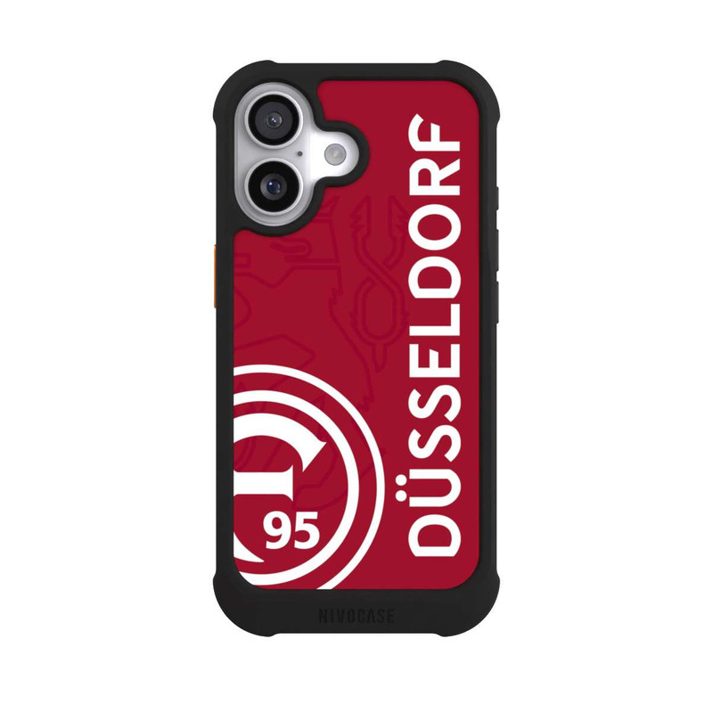 iPhone 17 NIVOmax Fortuna Düsseldorf-Trikotdesign Rot