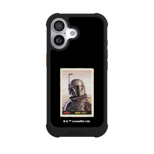  NIVOmax Boba Fett Badges Schwarzer Hintergrund