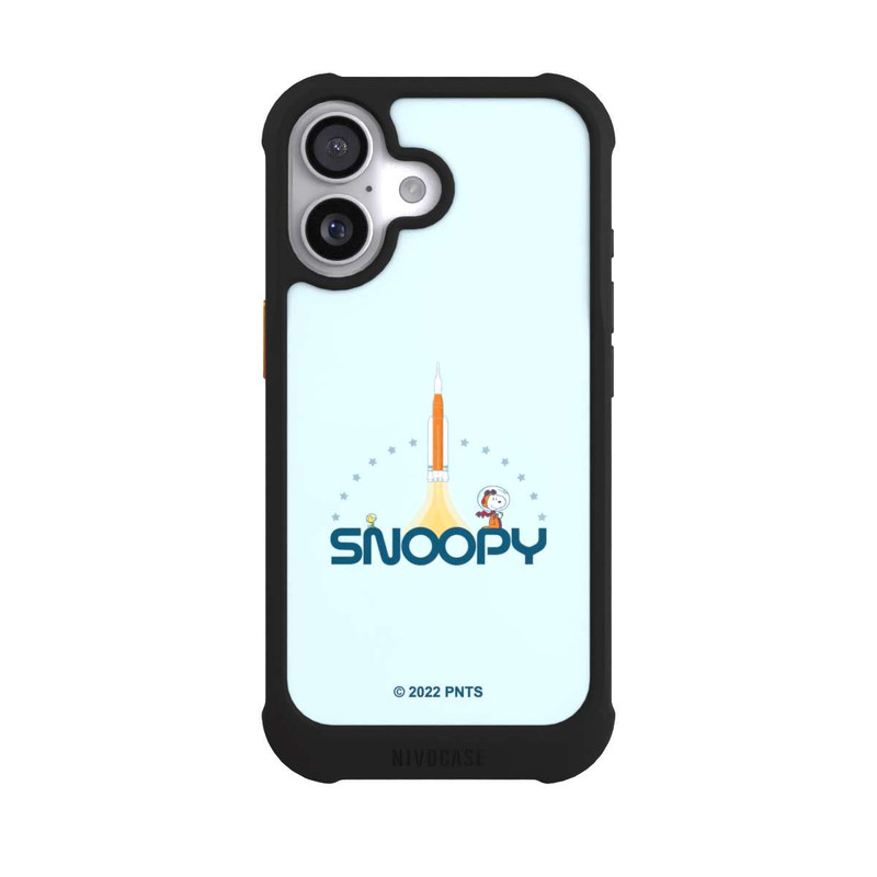 iPhone 17 NIVOmax Snoopy Weltraum Traveller Rakete