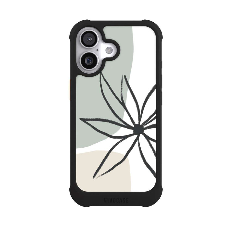 iPhone 17 NIVOmax Blume Minze und Sahne