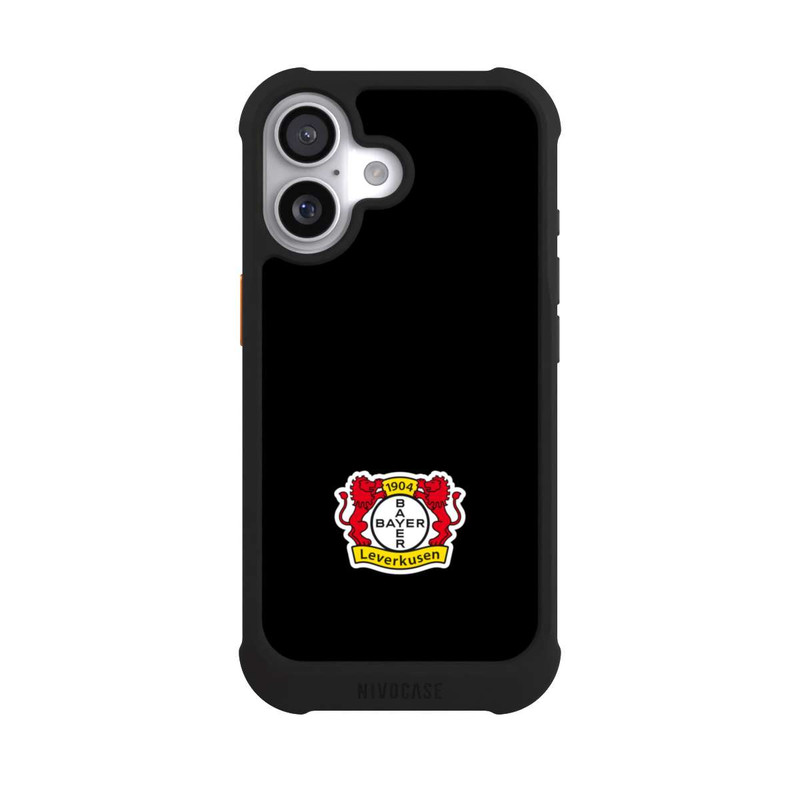 iPhone 17 NIVOmax Bayer 04 Leverkusen black