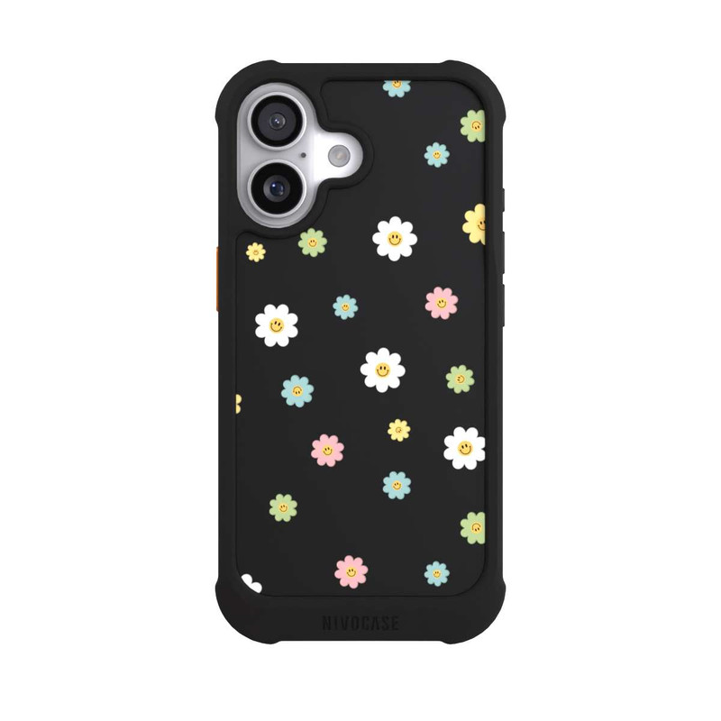 iPhone 17 NIVOmax Flower Power Small Transparent