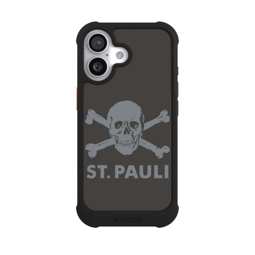  NIVOmax FC St. Pauli Logo Grau