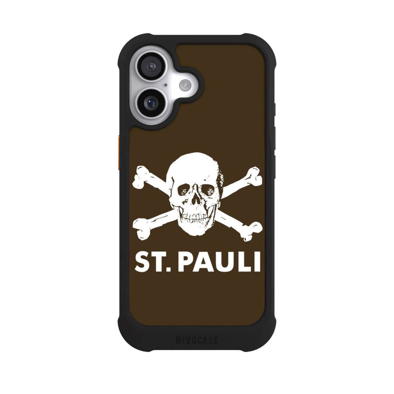 iPhone 17 NIVOmax FC St. Pauli Logo Braun