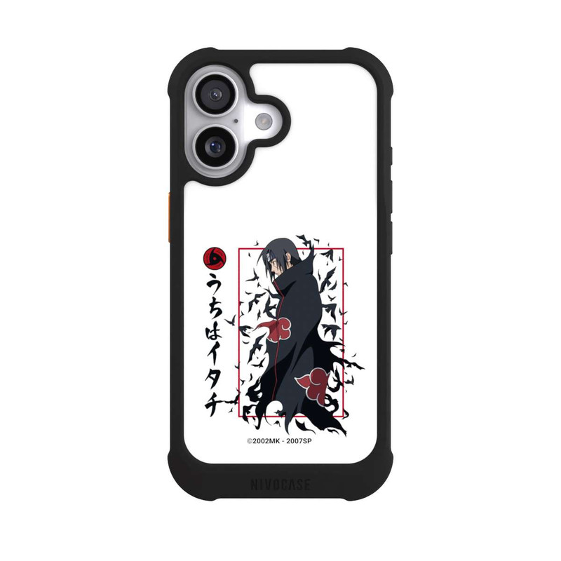 iPhone 17 NIVOmax Itachi Krähen Weiß