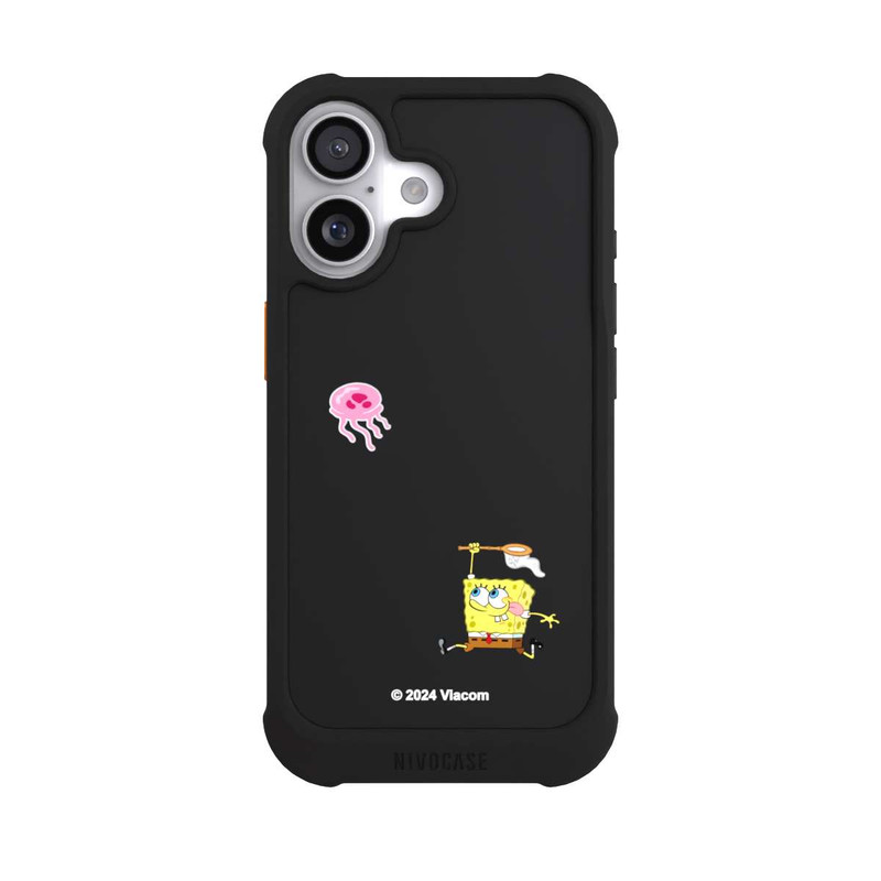 iPhone 17 NIVOmax Bob l'éponge Prise de Méduses