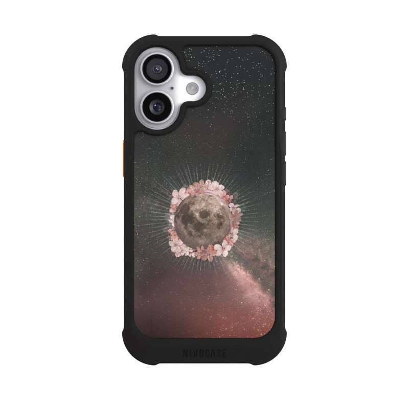 iPhone 17 NIVOmax Lumière de lune florale