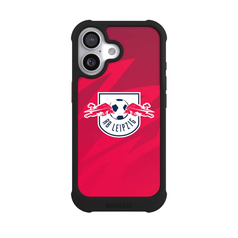 iPhone 17 NIVOmax RB Leipzig Pattern Rot