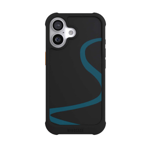 Apple iPhone 17 NIVOmax Blue Line Transparent