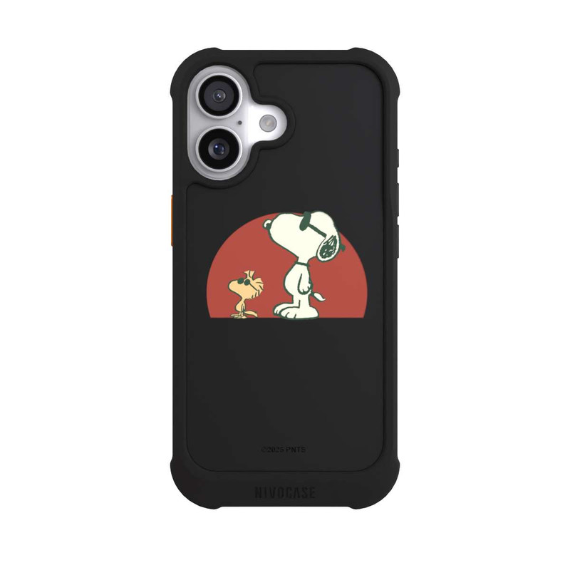 iPhone 17 NIVOmax Snoopy Woodstock Far Out transparent