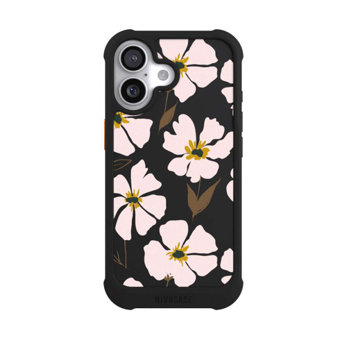  NIVOmax Simple Pastell Flowers Rose Transparent