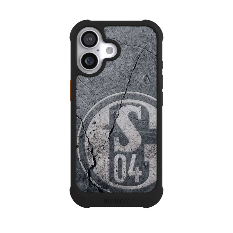 iPhone 17 NIVOmax Schalke 04 Beton Look