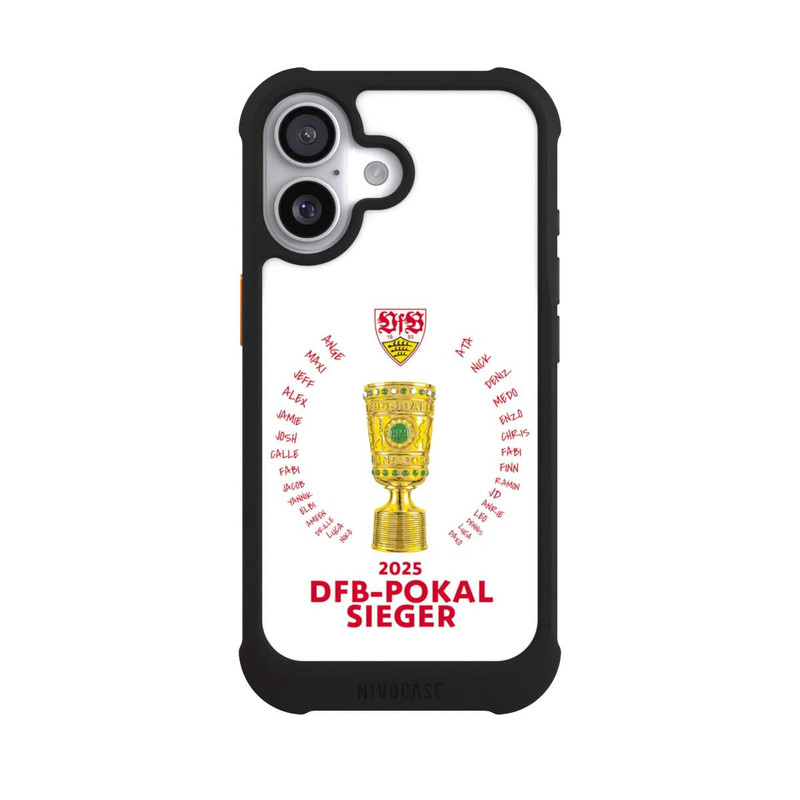 iPhone 17 NIVOmax VfB DFB-Pokal Sieger Weiß