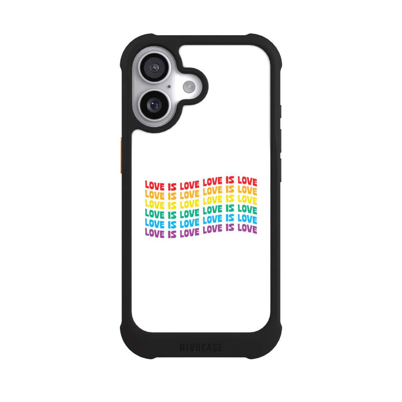 iPhone 17 NIVOmax Love is Love Flag