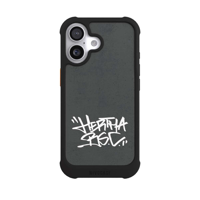 iPhone 17 NIVOmax Hertha BSC Graffiti Grau