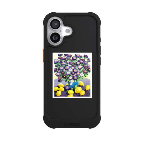 Apple iPhone 17 NIVOmax Purple Asters and Lemons by Christopher Ryland