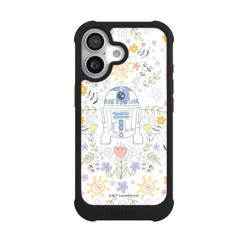 Apple iPhone 17 NIVOmax R2D2 Blumen Muster