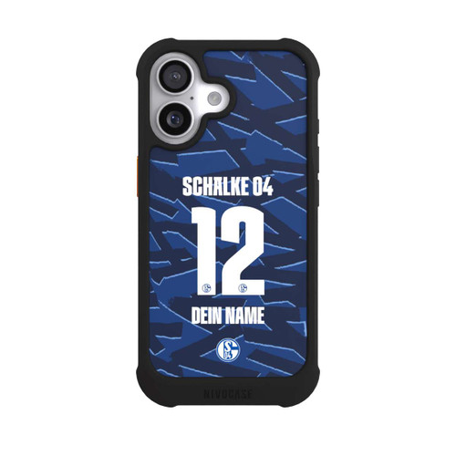  NIVOmax Schalke 04 Trikot Personalisierbar 25-26