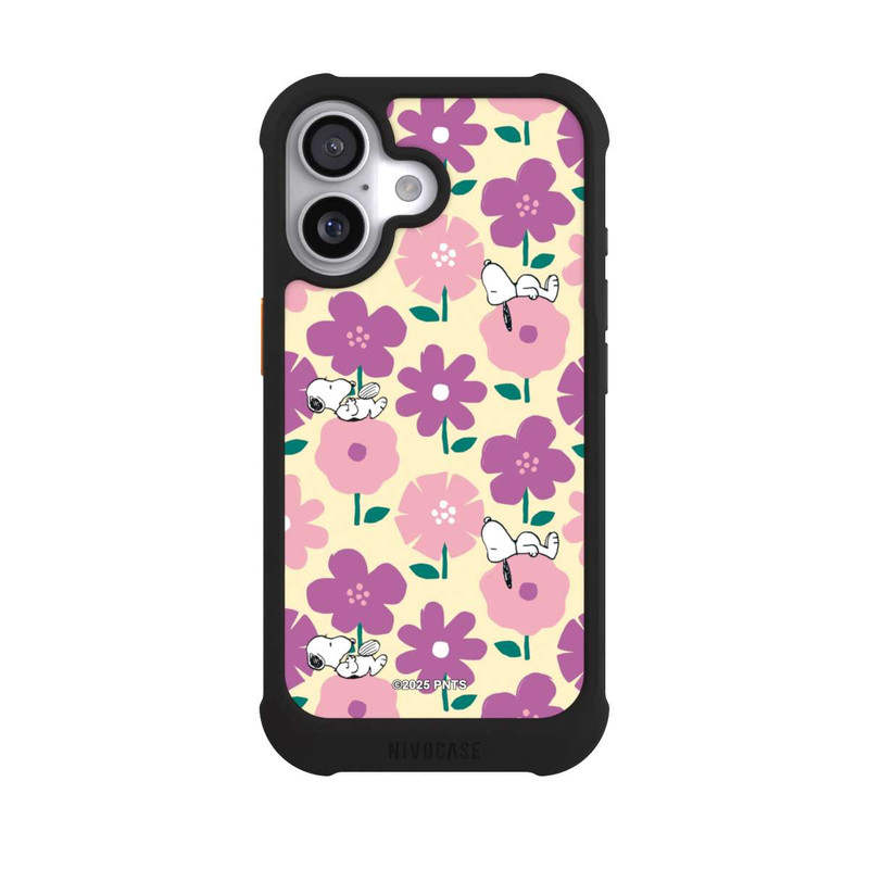 iPhone 17 NIVOmax Peanuts Flower Pattern Yellow