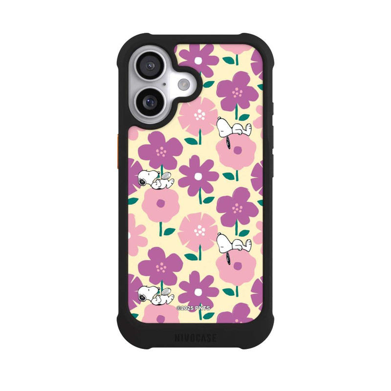 iPhone 17 NIVOmax Peanuts Flower Pattern Yellow