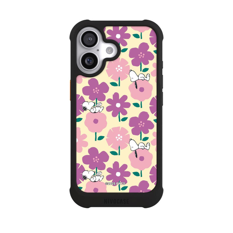 iPhone 17 NIVOmax Peanuts Flower Pattern Yellow