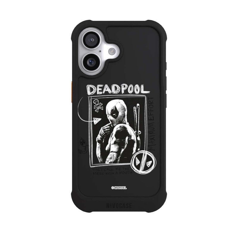 iPhone 17 NIVOmax Deadpool Transparent