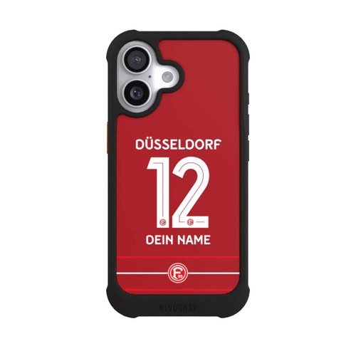  NIVOmax Fortuna Düsseldorf Trikot Personalisierbar 25-26