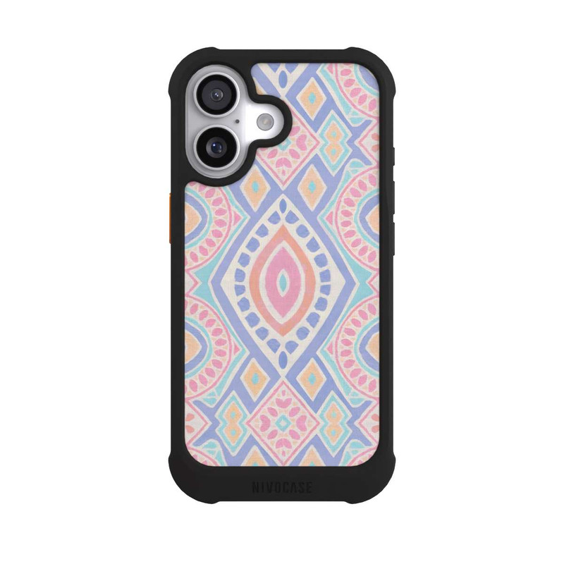 iPhone 17 NIVOmax Boho Geometric Mosaic Intricate Tribal Design