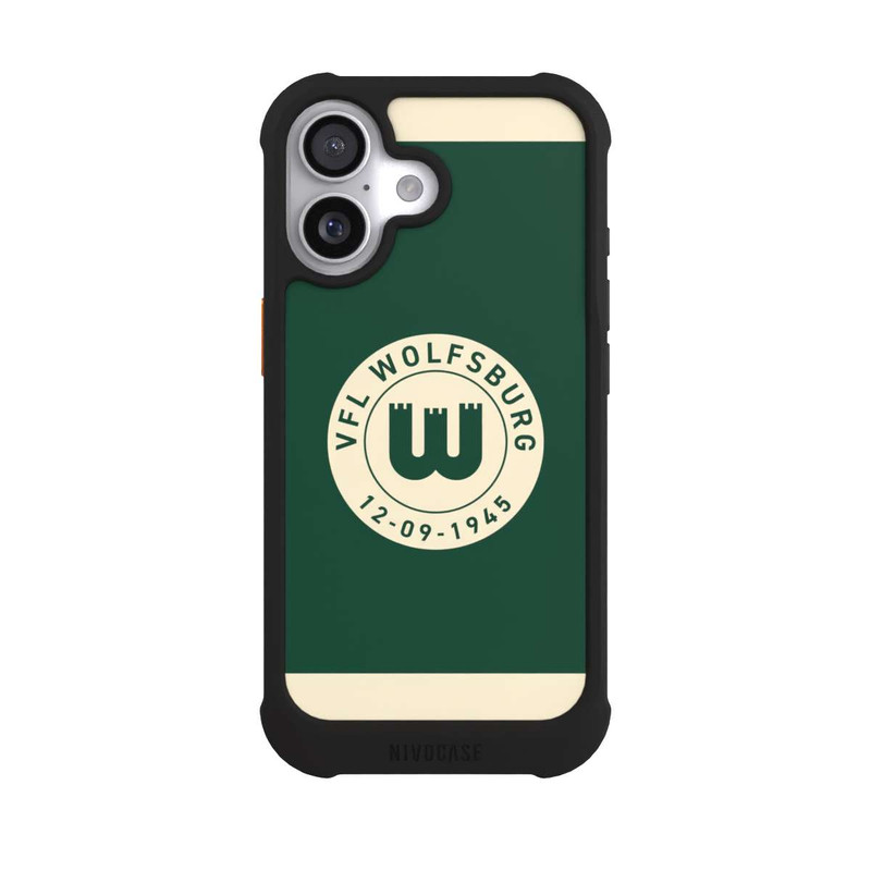 iPhone 17 NIVOmax VfL Wolfsburg 80 Jahre Streifen
