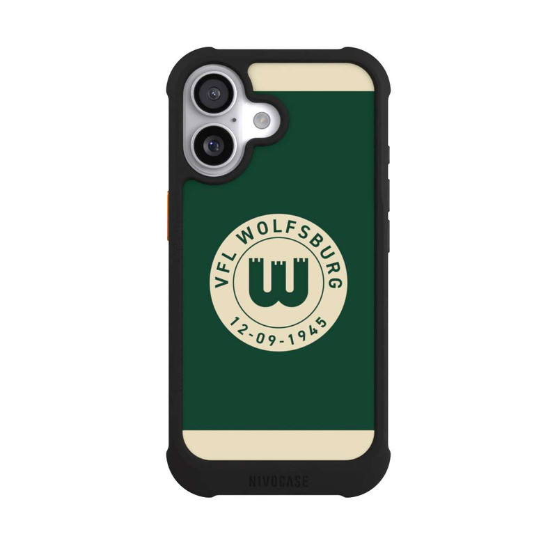 iPhone 17 NIVOmax VfL Wolfsburg 80 Jahre Streifen