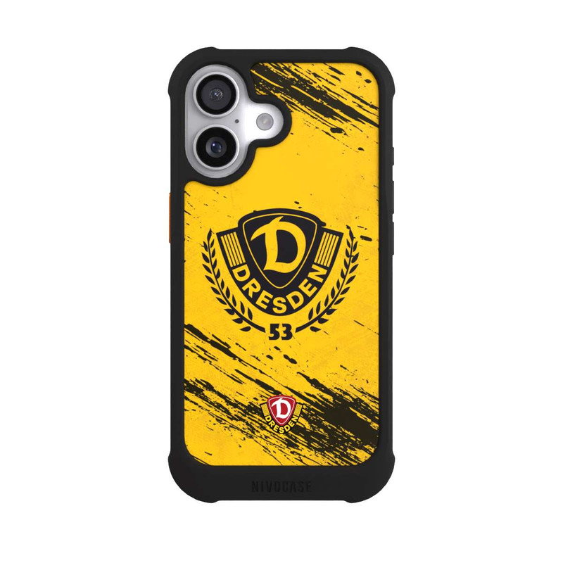 iPhone 17 NIVOmax Dynamo Dresden Gelb Schwarz