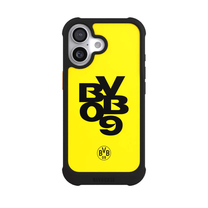 iPhone 17 NIVOmax BVB09 Schwarz Gelb