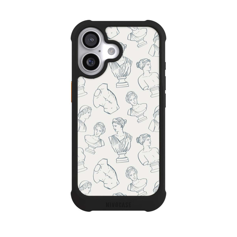 iPhone 17 NIVOmax Bustes Art Déco Grecs