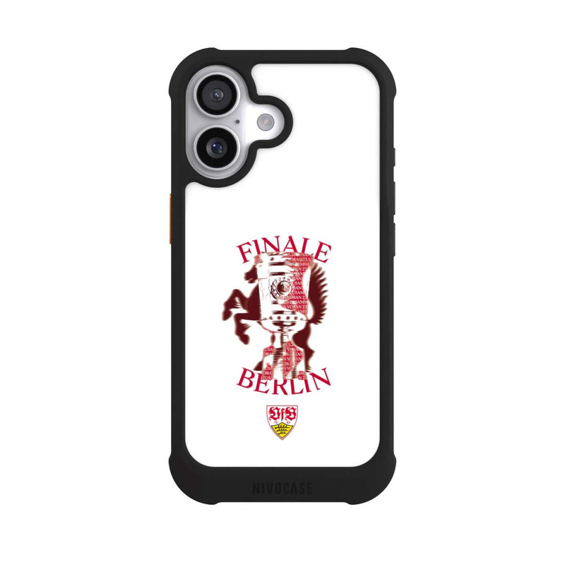 iPhone 17 NIVOmax VfB Stuttgart Pokalfinale 2026 weiß