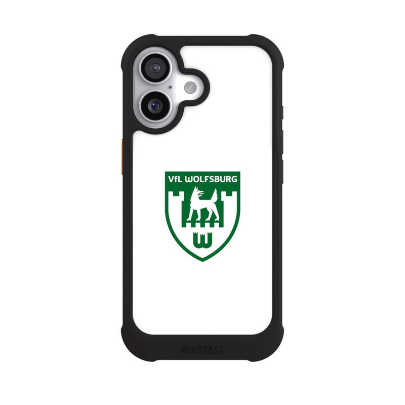 iPhone 17 NIVOmax VfL Wolfsburg Retro Crest White