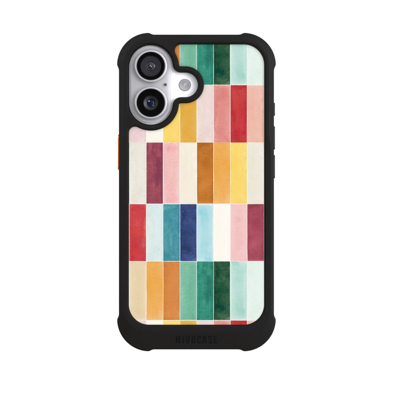 iPhone 17 NIVOmax Modern Craft Geometric Rectangular Tiles