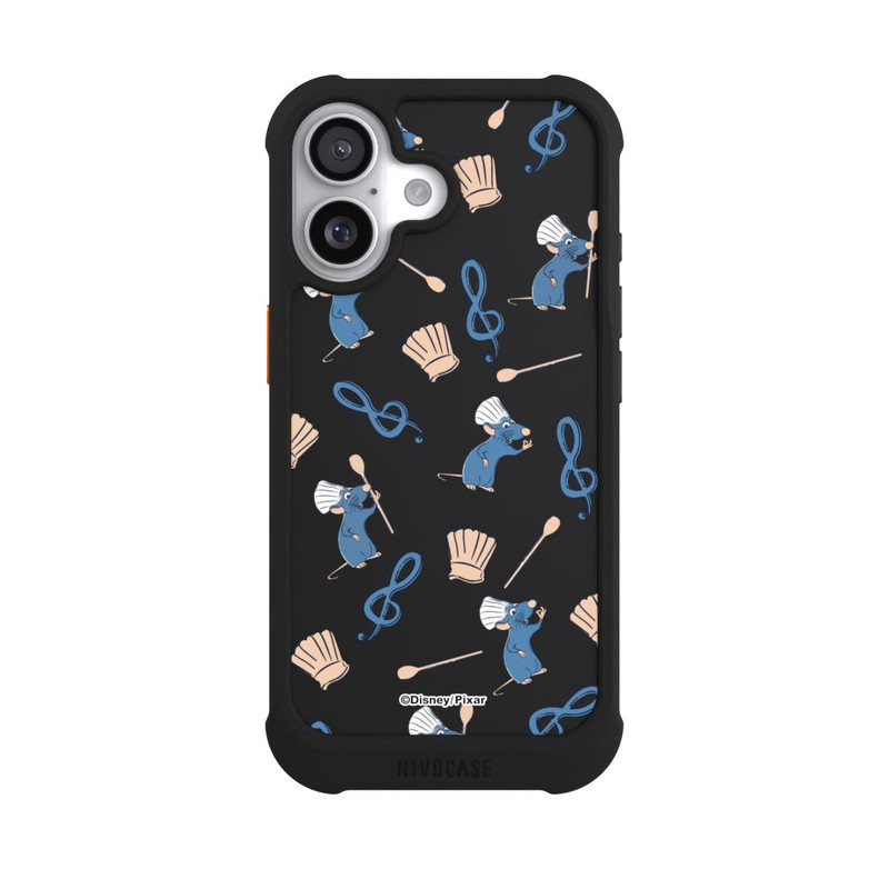iPhone 17 NIVOmax Remy Ratatouille Transparent Disney Muster
