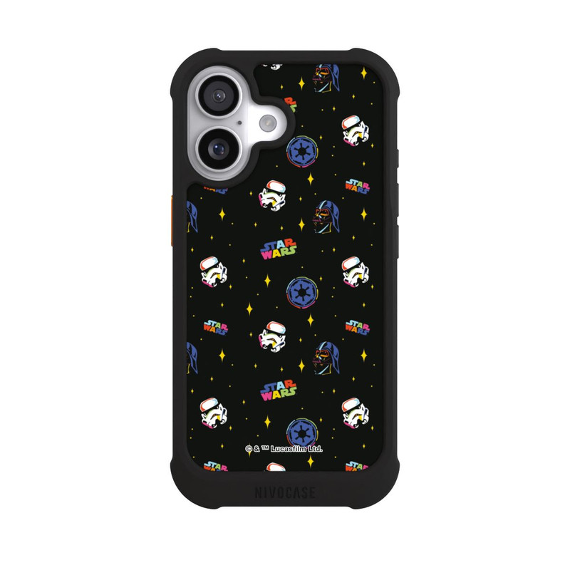 iPhone 17 NIVOmax Star Wars Pattern Colourful