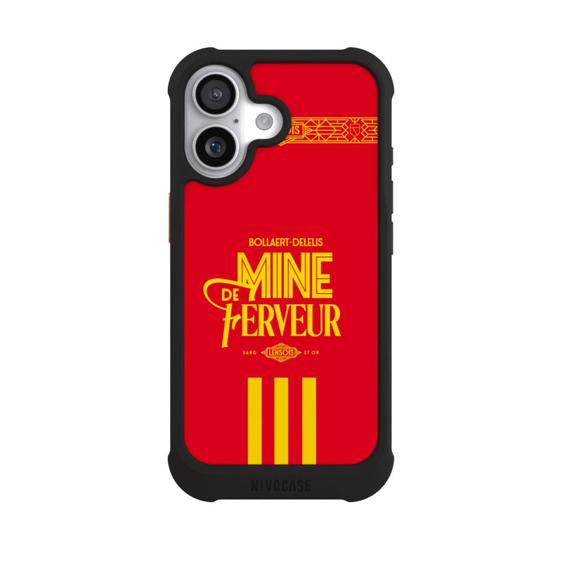 iPhone 17 NIVOmax RC Lens Mine de Ferveur rouge