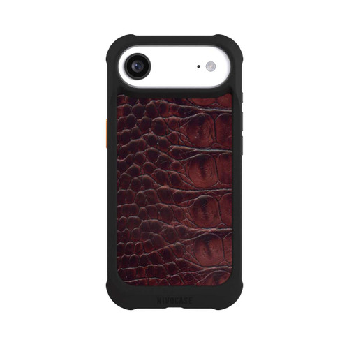 Apple iPhone Air NIVOmax Cuir de Crocodile
