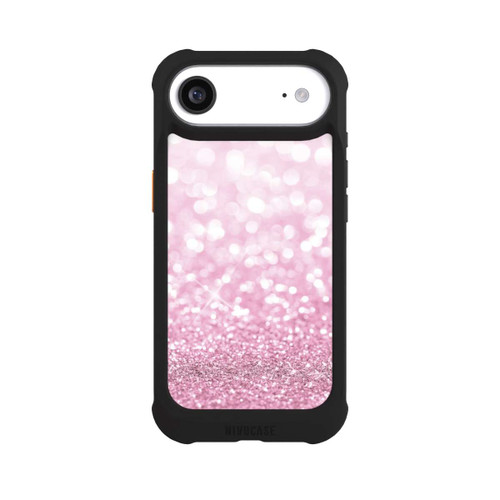 Apple iPhone Air NIVOmax Pluie de paillettes roses look
