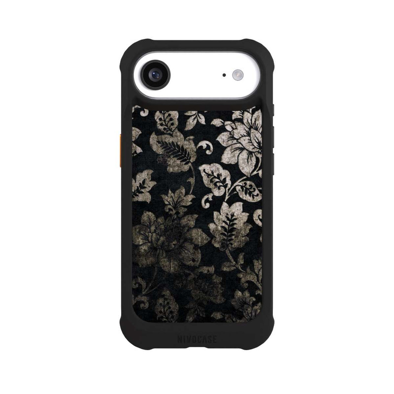 iPhone Air NIVOmax Silber Schwarz Vintage